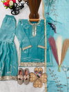 Oc 246 Fendi Silk Embroidery Sequence Work Kids Wear Best Wholesale Shop In Surat